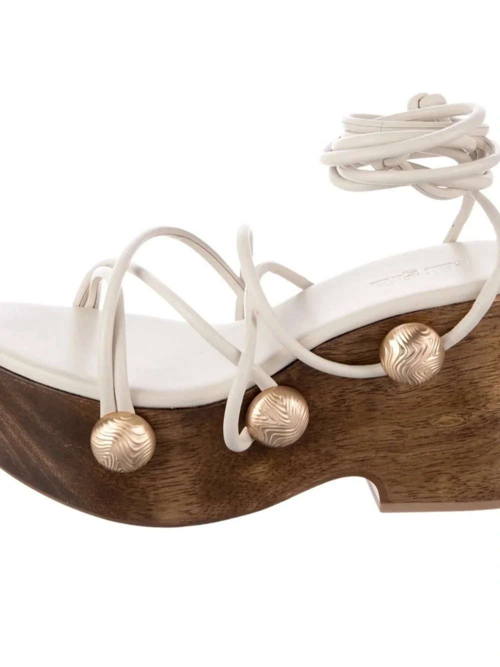 Cult Gaia Terra Sandal in Off White | REVOLVE brand new size 35